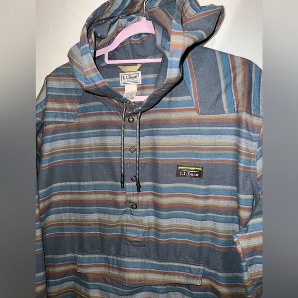 NWOT L.L.Bean Men's Katahdin Performance Flannel
Anorak Hoodie - Picture 6 of 12